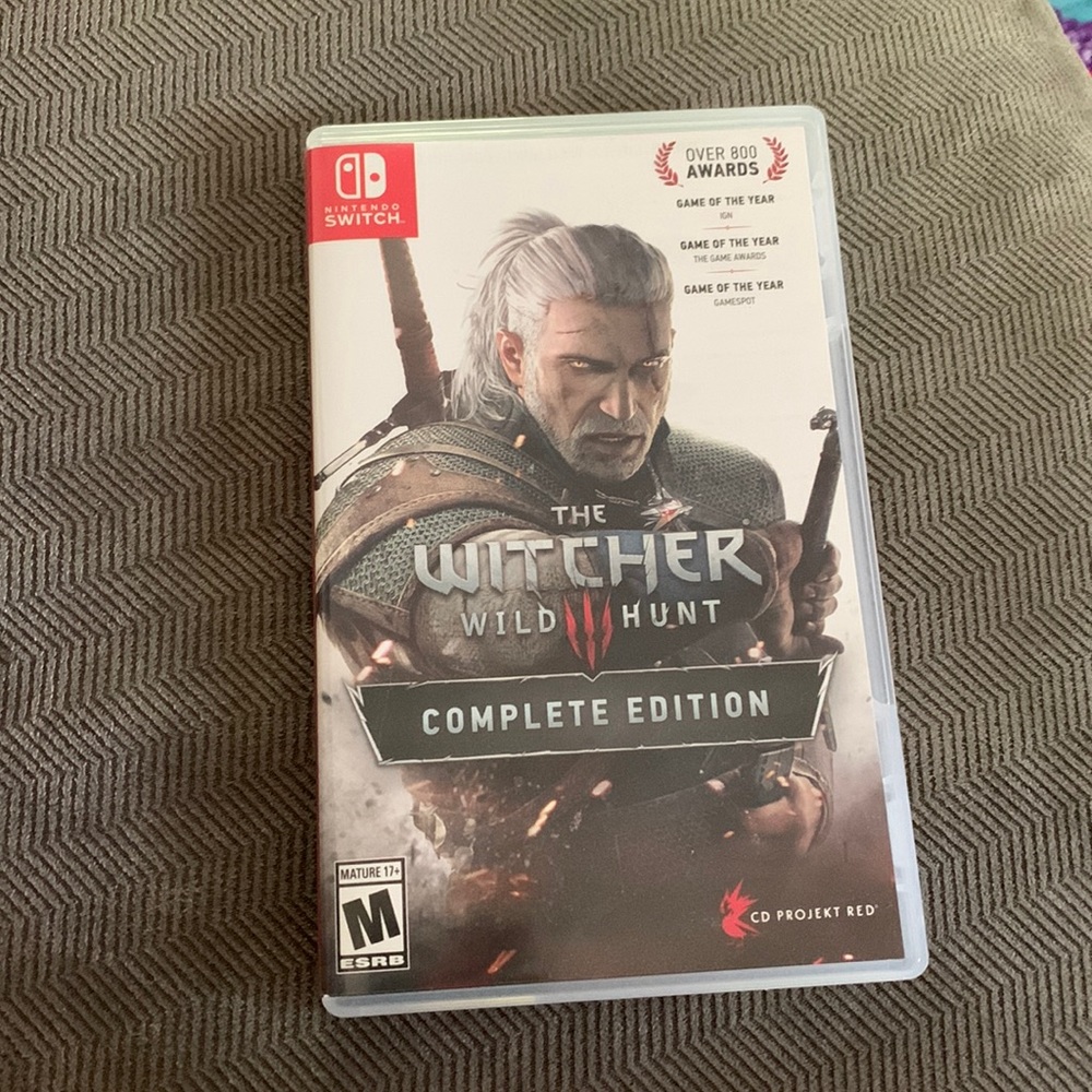 The Witcher 3 Nintendo switch